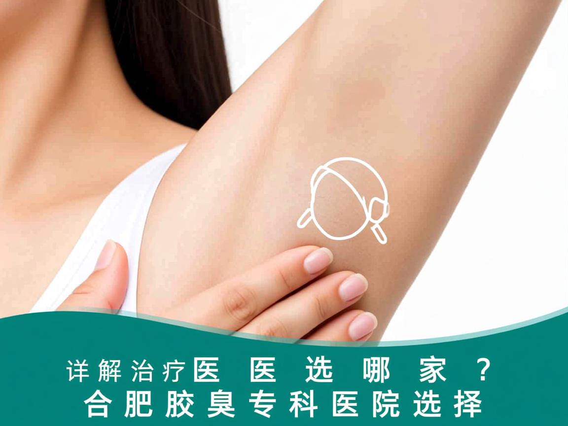 合肥治疗腋臭的医院选哪家？详解合肥腋臭专科医院选择