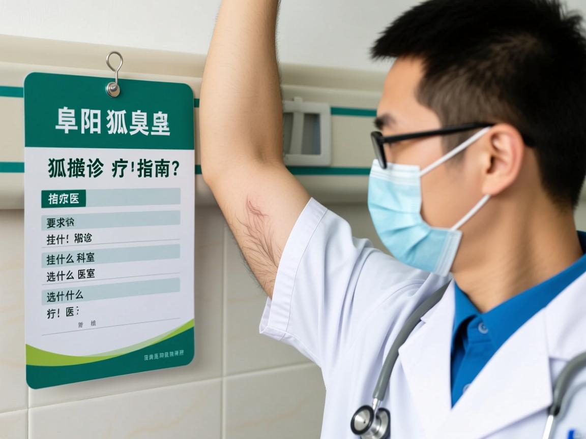 阜阳狐臭诊疗指南，挂什么科室，选什么医生？