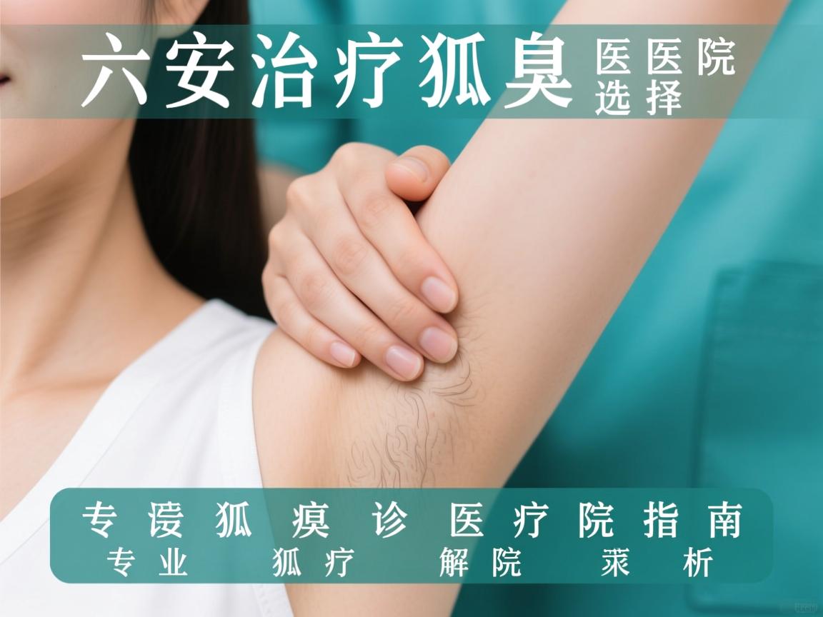 六安治疗狐臭医院选择指南，专业狐臭诊疗医院解析