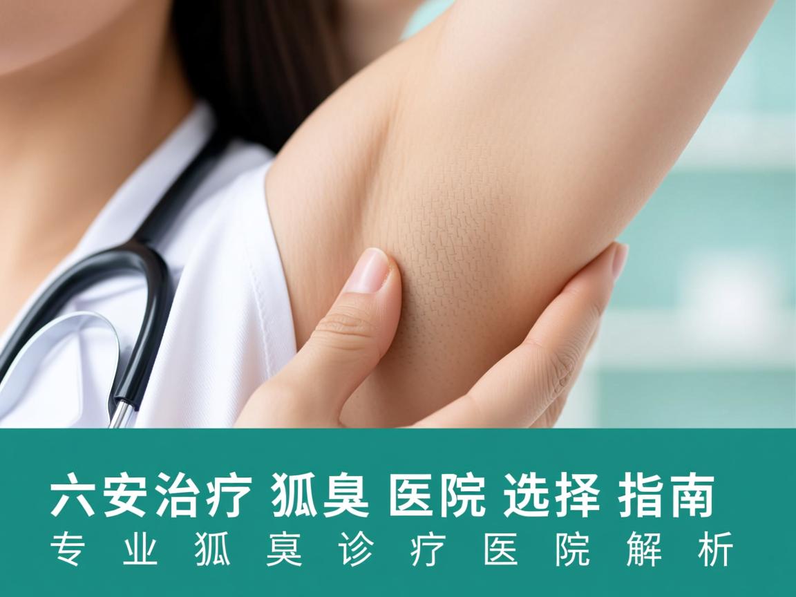 六安治疗狐臭医院选择指南，专业狐臭诊疗医院解析
