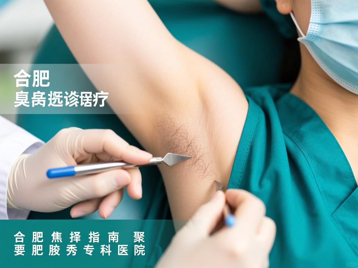 合肥腋臭诊疗选择指南,聚焦合肥腋秀专科医院 合肥腋臭诊疗选择指南,聚焦合肥腋秀专科医院
