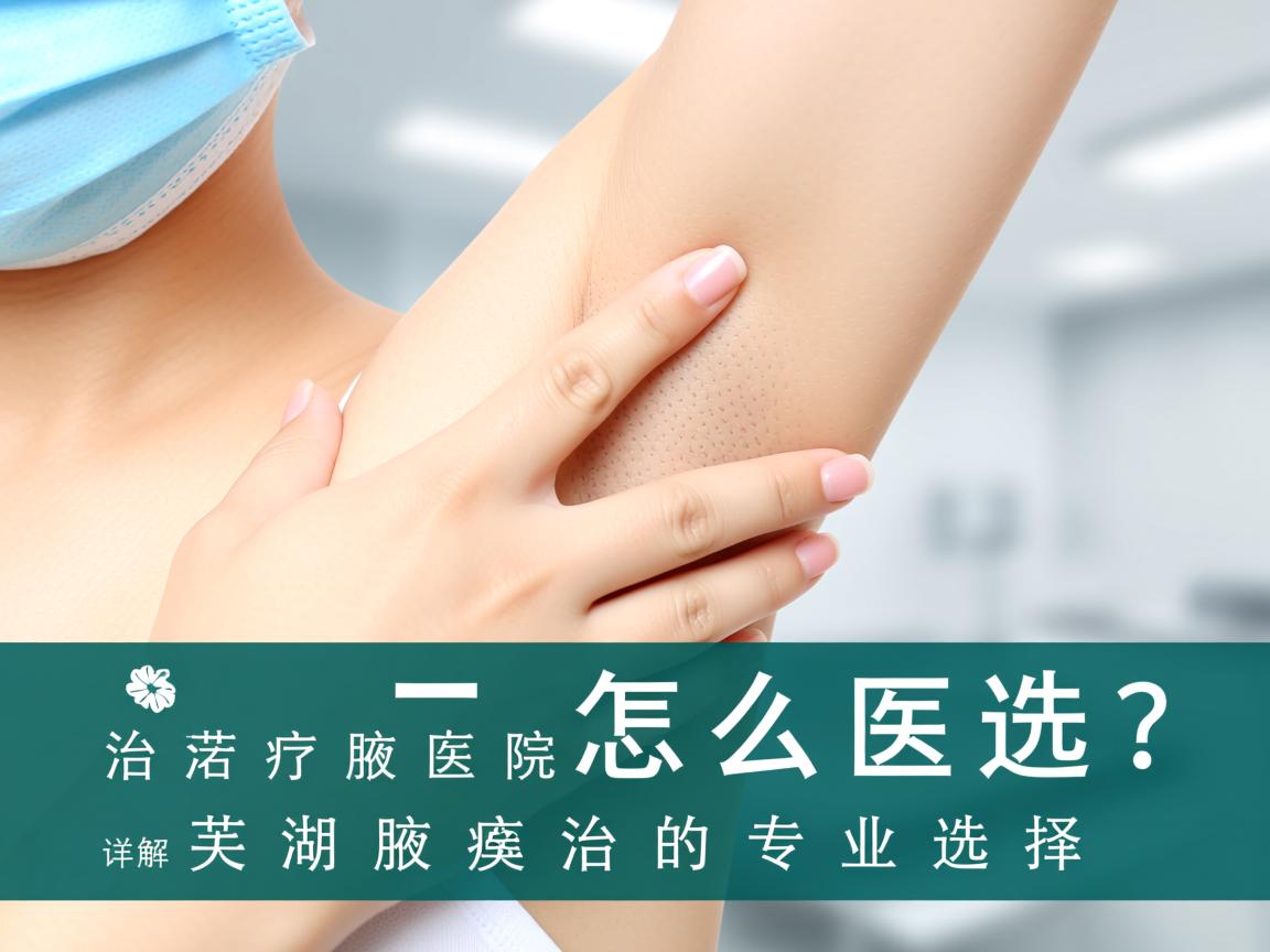 芜湖治疗腋臭医院怎么选?详解芜湖腋臭治疗的专业选择 芜湖治疗腋臭医院怎么选?详解芜湖腋臭治疗的专业选择