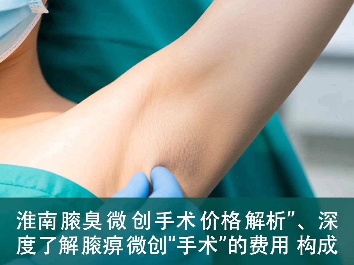 淮南腋臭微创手术价格解析,深度了解腋臭微创手术的费用构成 淮南腋臭微创手术价格解析,深度了解腋臭微创手术的费用构成
