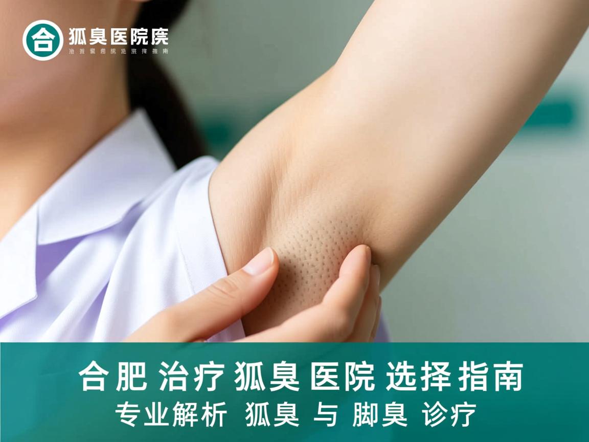 合肥治疗狐臭医院选择指南，专业解析狐臭与脚臭诊疗