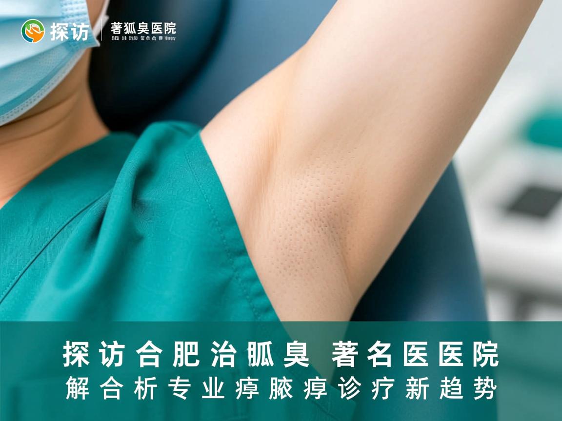 探访合肥治狐臭著名医院，解析合肥专业腋臭诊疗新趋势