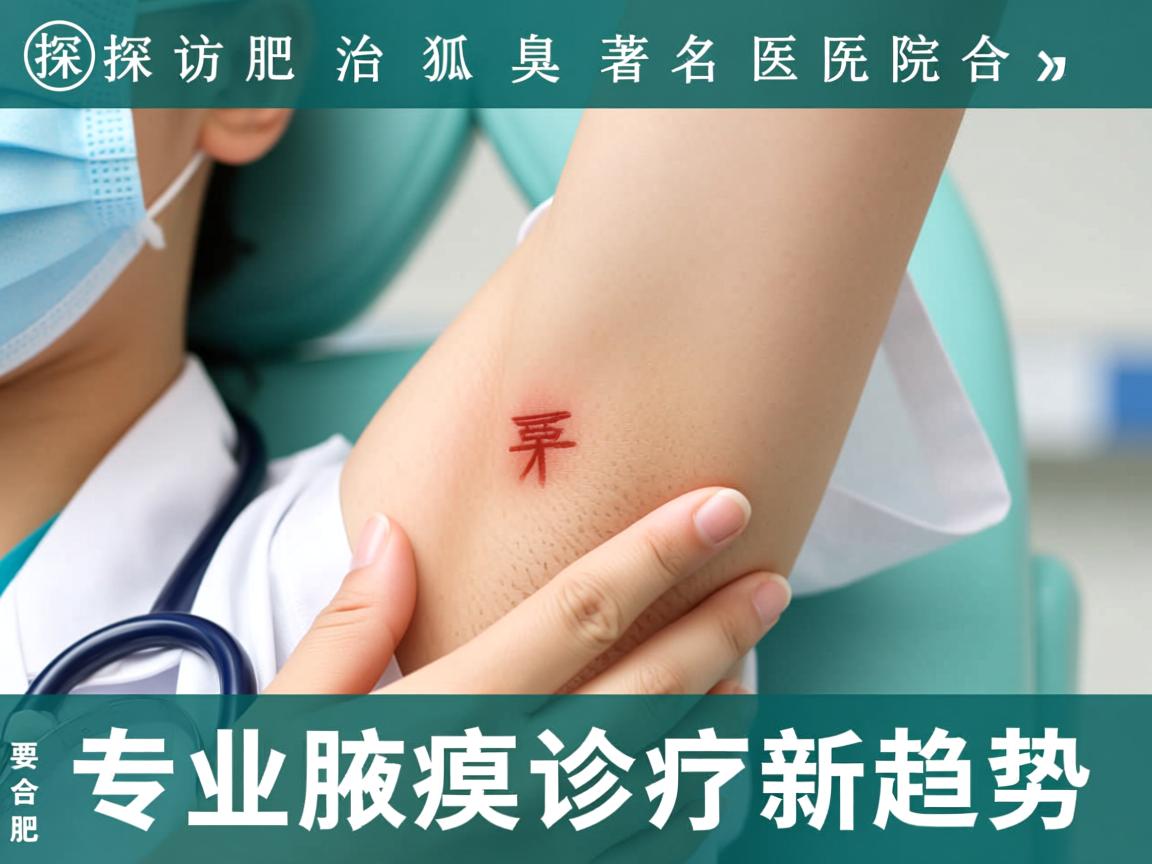 探访合肥治狐臭著名医院，解析合肥专业腋臭诊疗新趋势