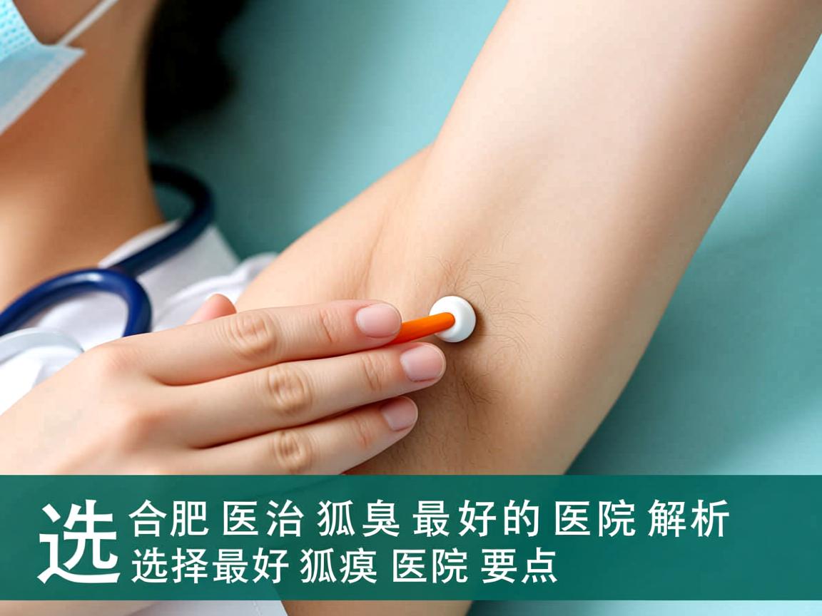 合肥医治狐臭最好的医院解析，选择最好狐臭医院的要点