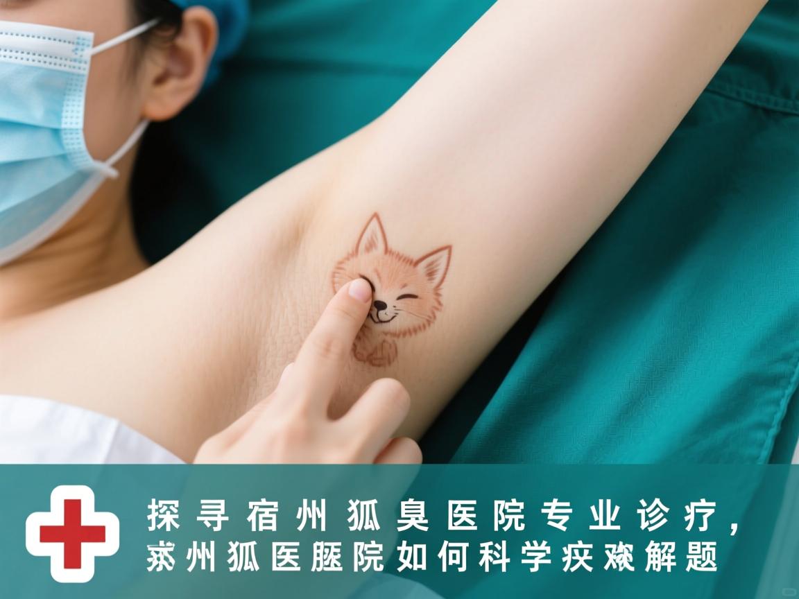 探寻宿州狐臭医院专业诊疗，宿州狐臭医院如何科学解决腋臭难题