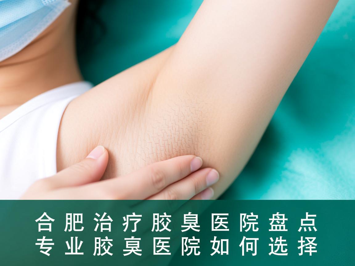 合肥治疗腋臭医院盘点，专业腋臭医院如何选择