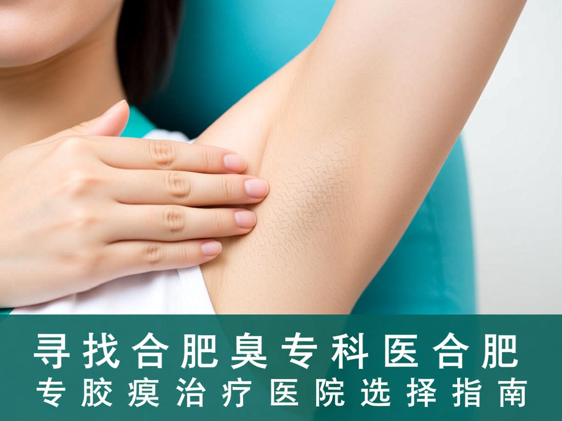 寻找合肥腋臭专科医院，合肥专业腋臭治疗医院选择指南
