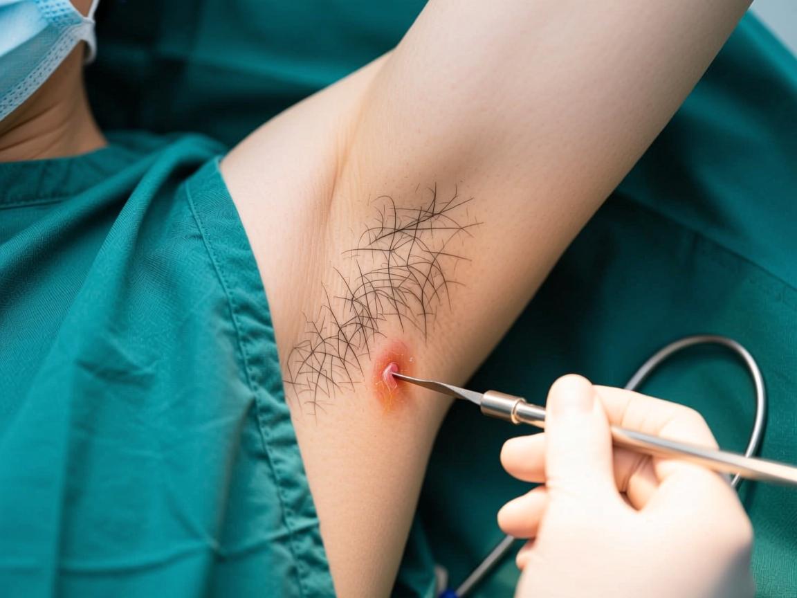 告别腋下尴尬，详解改良小切口腋臭手术的全过程与优势