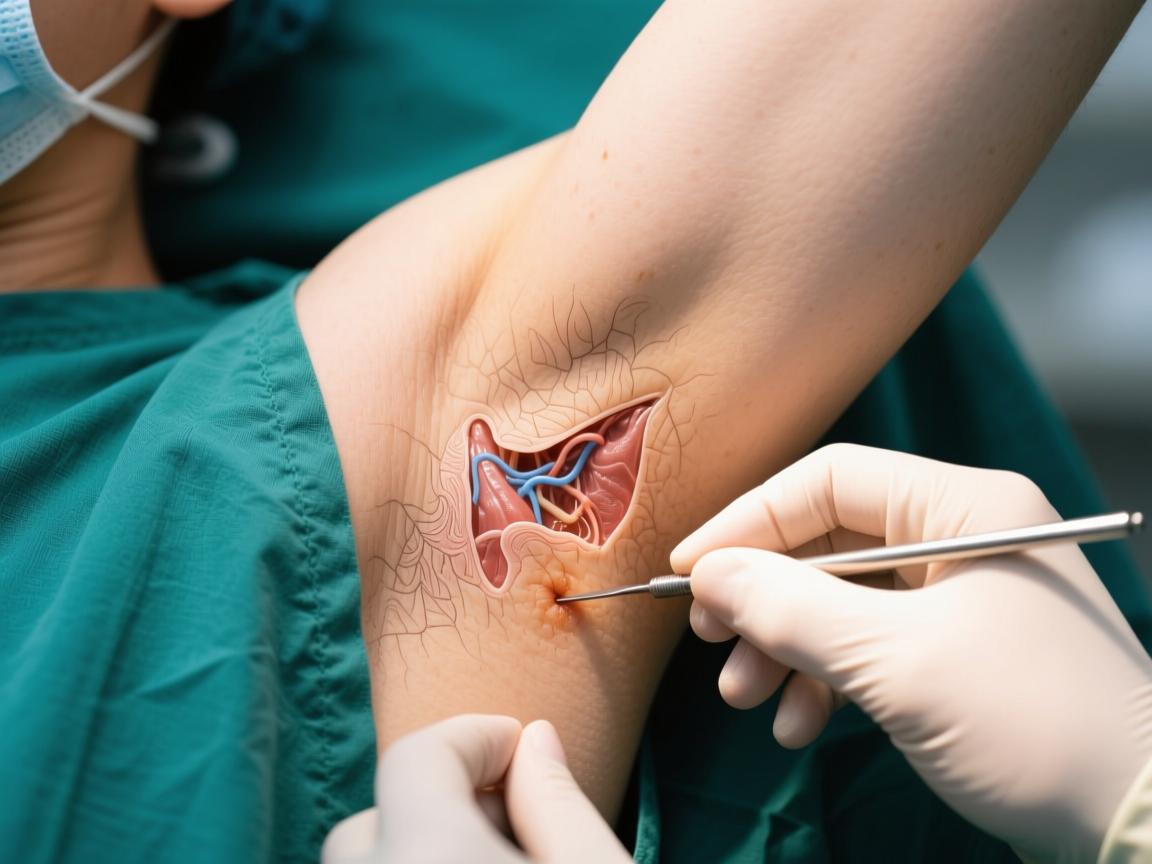 告别腋下尴尬，详解改良小切口腋臭手术的全过程与优势