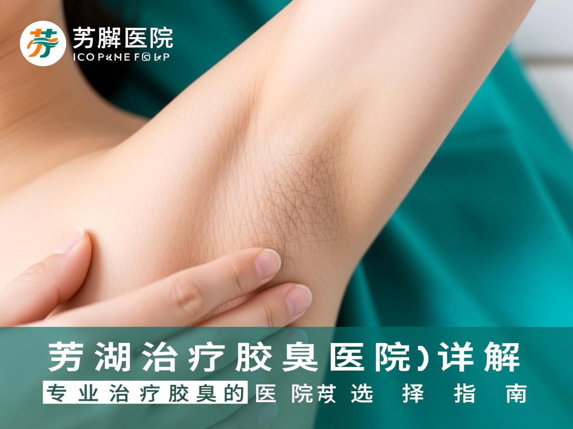 芜湖治疗腋臭医院详解，专业治疗腋臭的医院选择指南