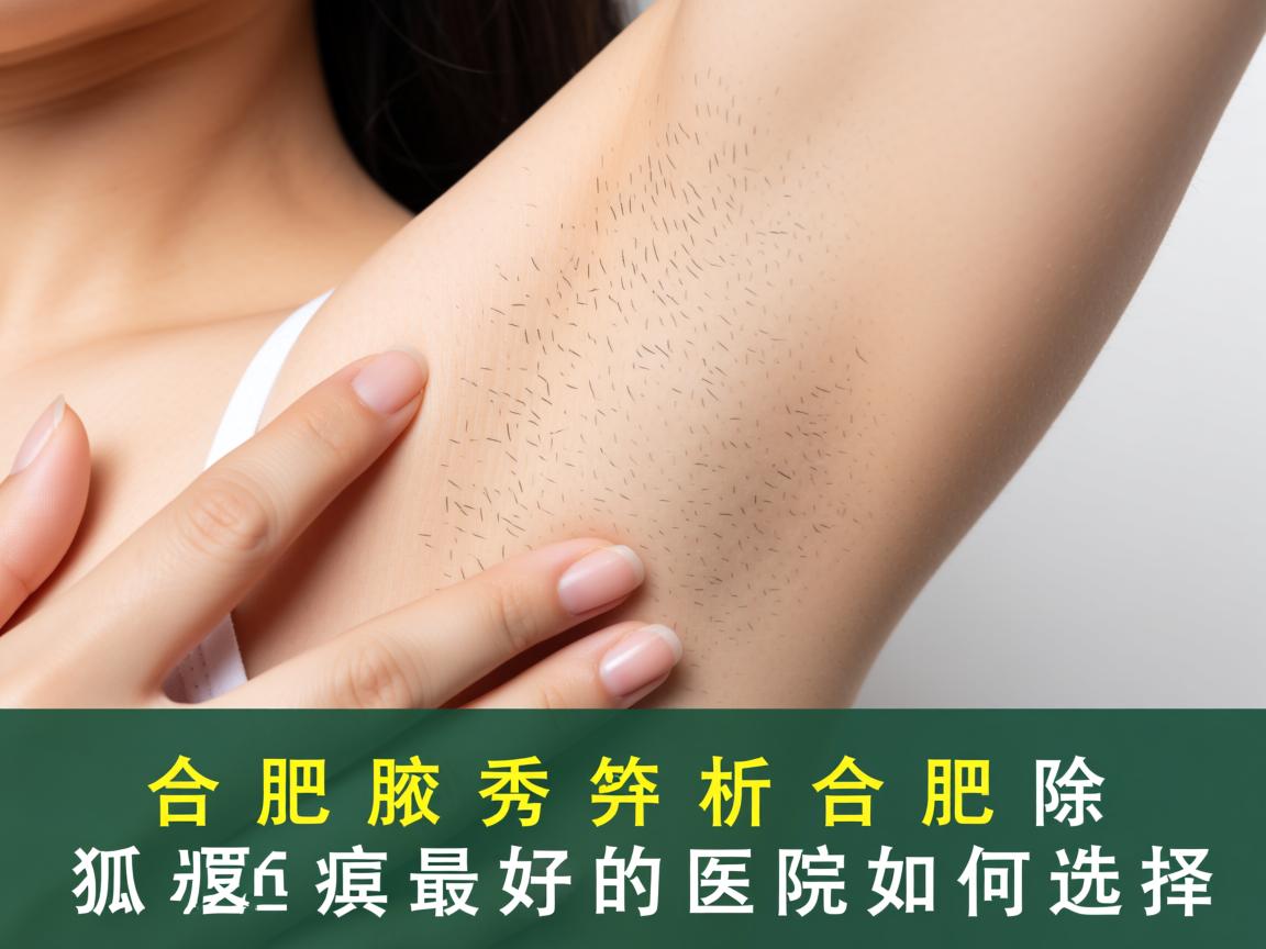 合肥腋秀解析，合肥除狐臭最好的医院如何选择