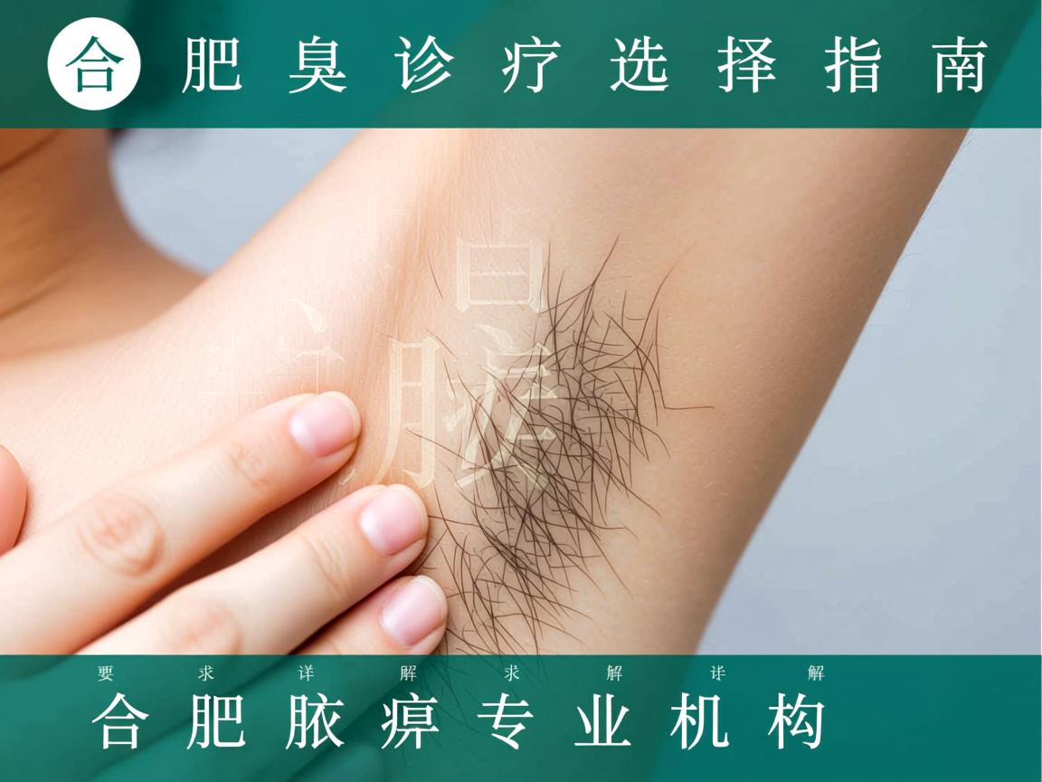 合肥腋臭诊疗选择指南,详解合肥腋臭专业机构 合肥腋臭诊疗选择指南,详解合肥腋臭专业机构