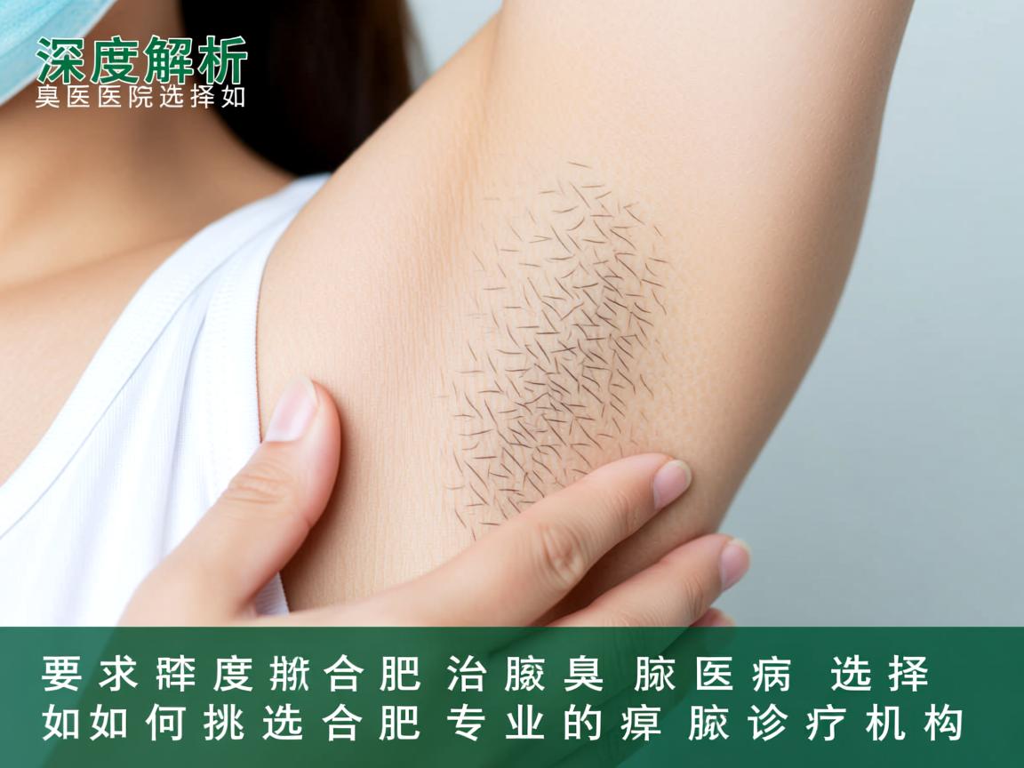 深度解析合肥治腋臭医院选择,如何挑选合肥专业的腋臭诊疗机构 深度解析合肥治腋臭医院选择,如何挑选合肥专业的腋臭诊疗机构