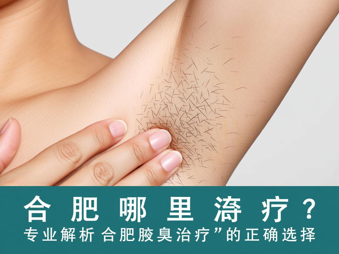 合肥哪里治疗腋臭?专业解析合肥腋臭治疗的正确选择 合肥哪里治疗腋臭?专业解析合肥腋臭治疗的正确选择