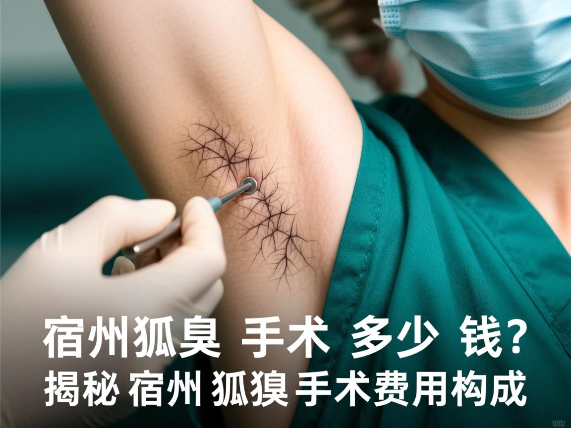 宿州狐臭手术多少钱?揭秘宿州狐臭手术费用构成 宿州狐臭手术多少钱?揭秘宿州狐臭手术费用构成