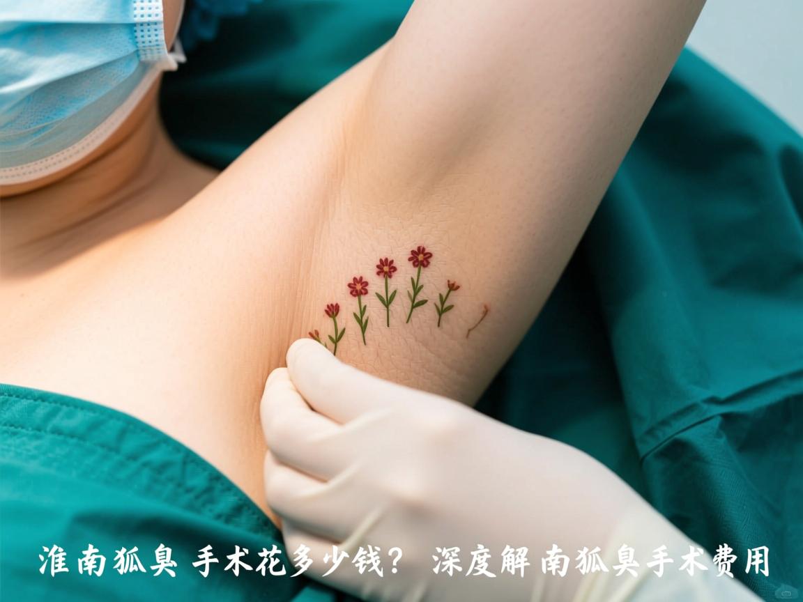 淮南狐臭手术花多少钱？深度解析淮南狐臭手术费用