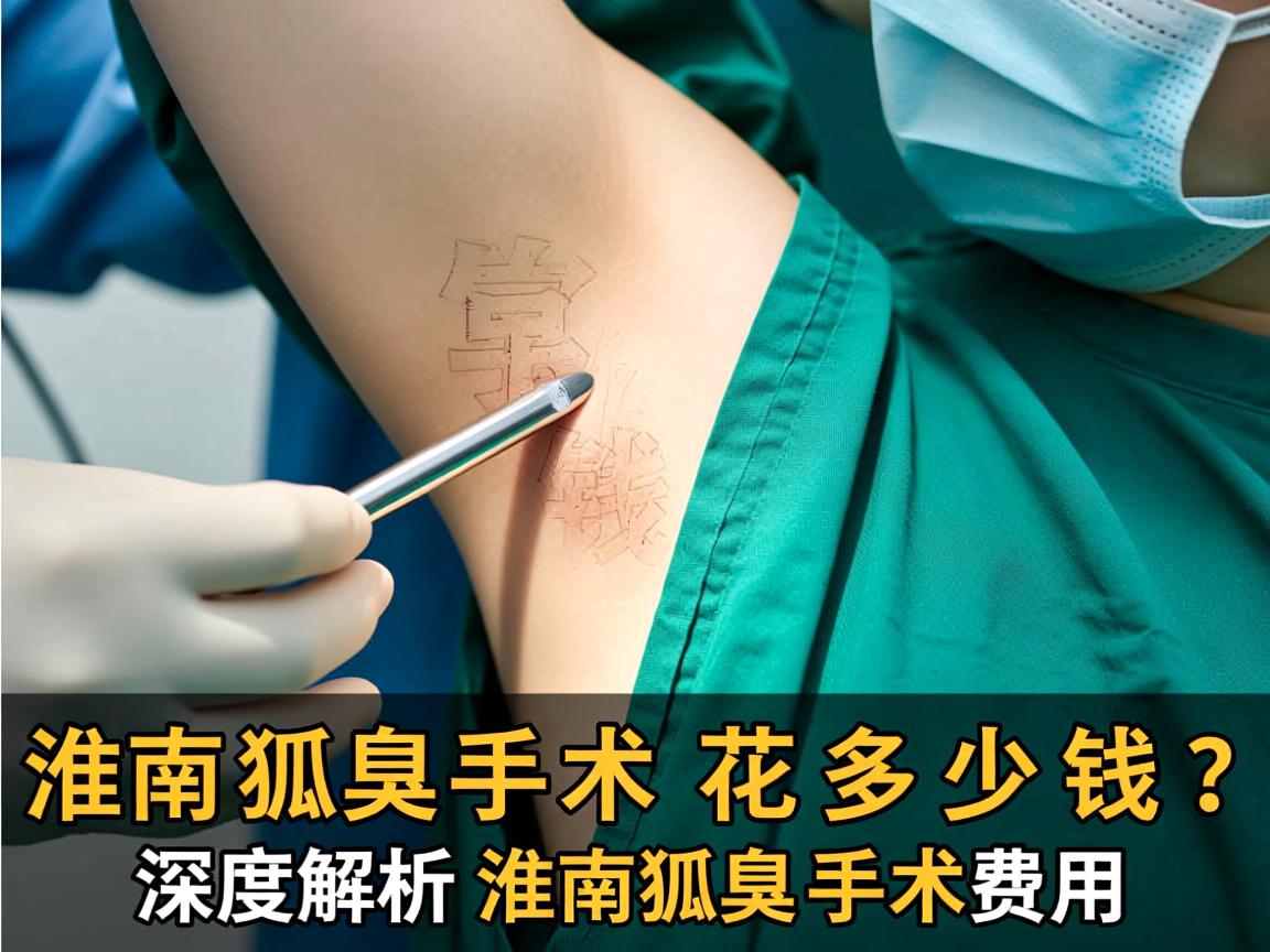 淮南狐臭手术花多少钱？深度解析淮南狐臭手术费用