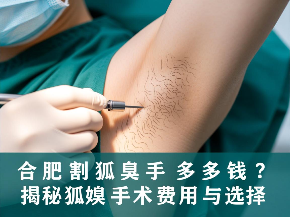 合肥割狐臭手术多少钱?揭秘狐臭手术费用与选择 合肥割狐臭手术多少钱?揭秘狐臭手术费用与选择