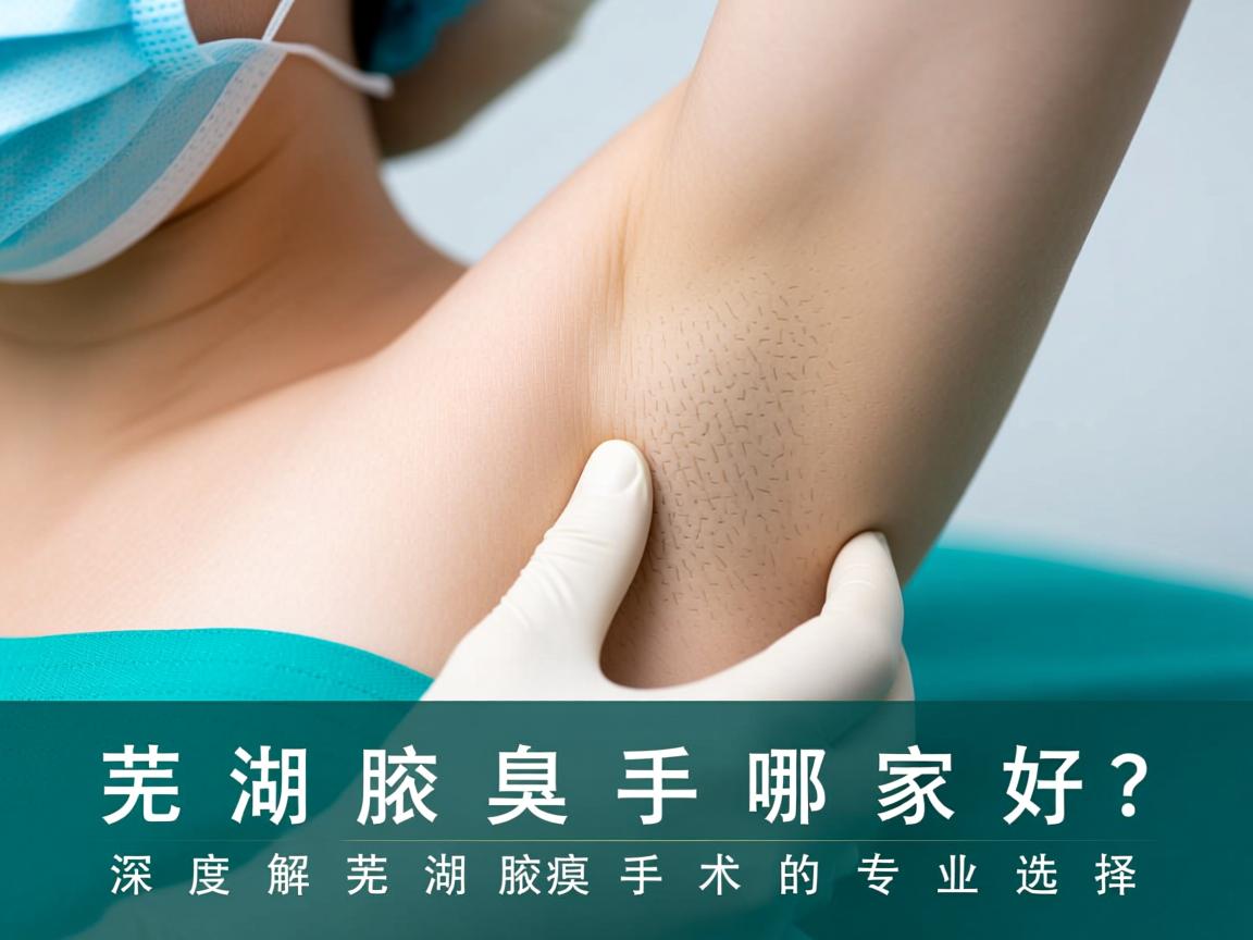 芜湖腋臭手术哪家好？深度解析芜湖腋臭手术的专业选择