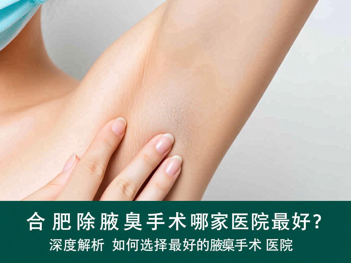 合肥除腋臭手术哪家医院最好?深度解析如何选择最好的腋臭手术医院 合肥除腋臭手术哪家医院最好?深度解析如何选择最好的腋臭手术医院