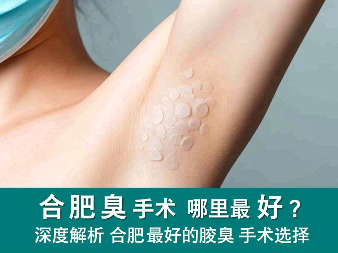 合肥腋臭手术哪里最好?深度解析合肥最好的腋臭手术选择 合肥腋臭手术哪里最好?深度解析合肥最好的腋臭手术选择