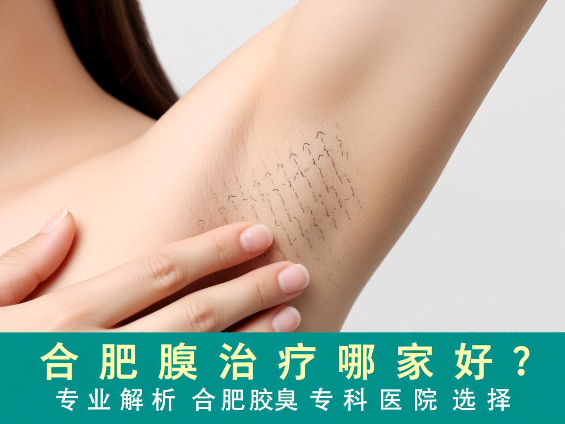 合肥腋臭治疗哪家好？专业解析合肥腋臭专科医院选择