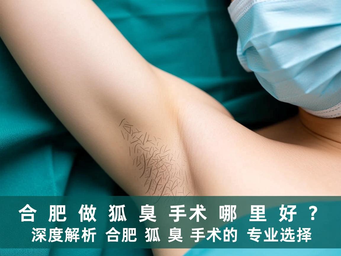 合肥做狐臭手术哪里好？深度解析合肥狐臭手术的专业选择