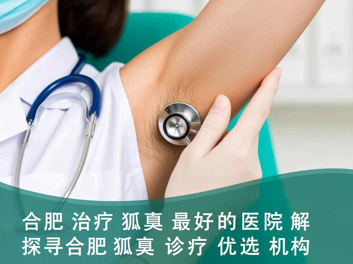 合肥治疗狐臭最好的医院解析，探寻合肥狐臭诊疗优选机构
