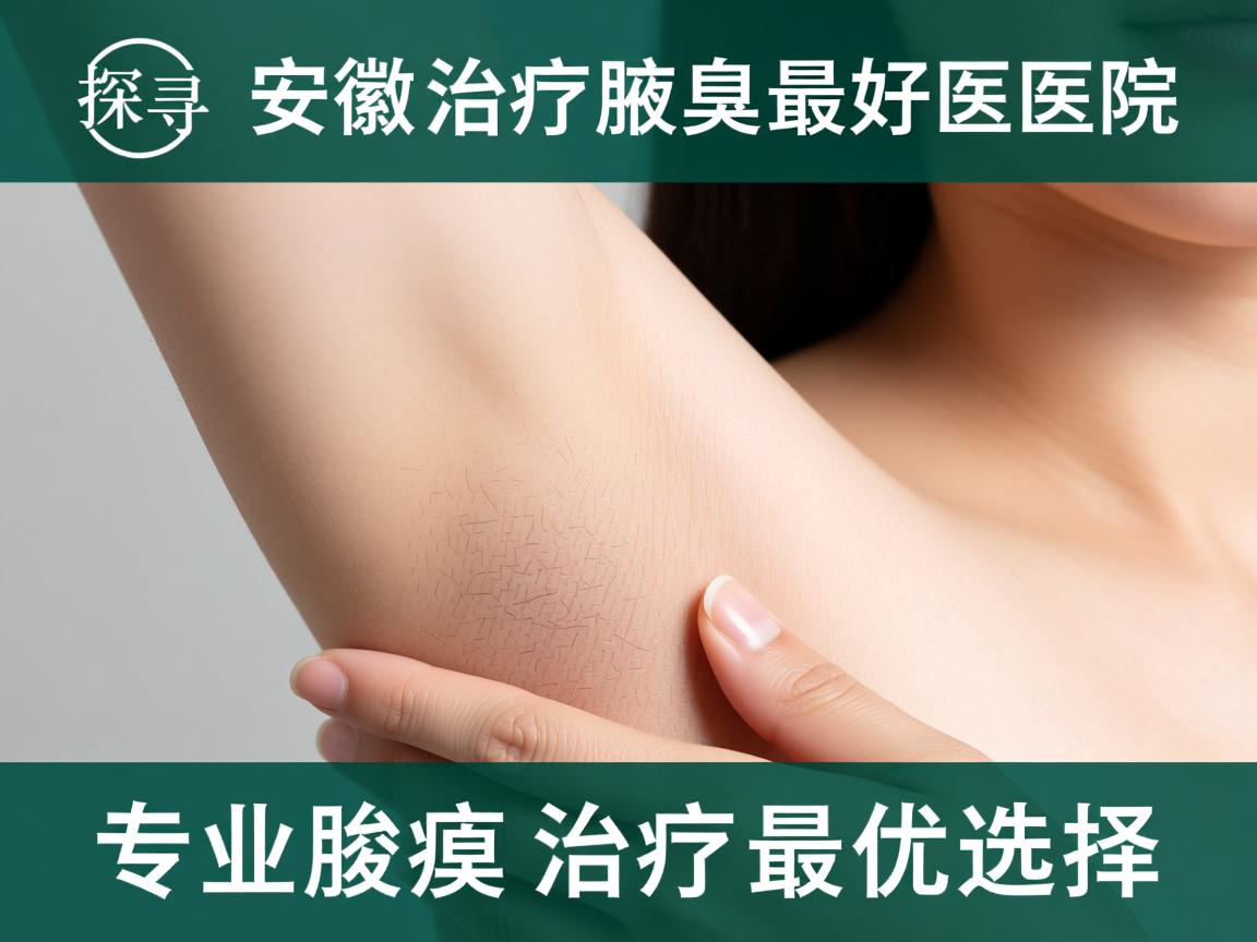 探寻安徽治疗腋臭最好医院，专业解析腋臭治疗最优选择