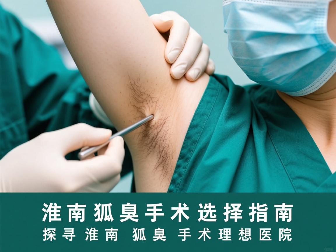 淮南狐臭手术选择指南,探寻淮南狐臭手术理想医院 淮南狐臭手术选择指南,探寻淮南狐臭手术理想医院