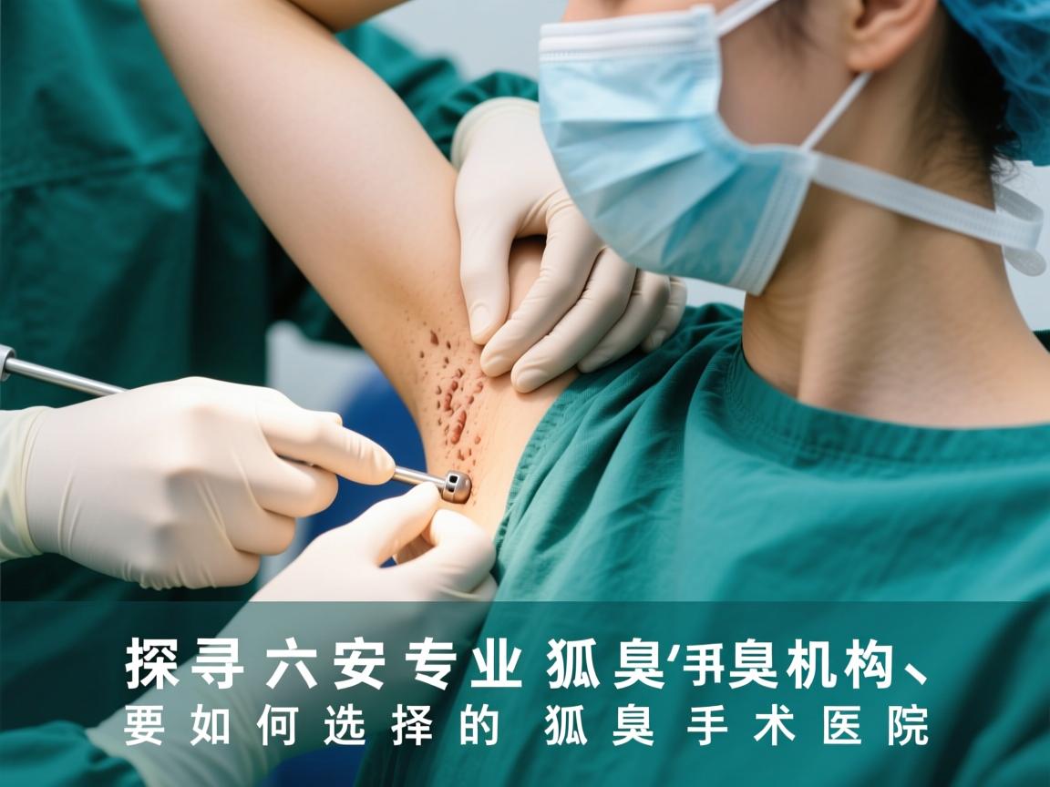 探寻六安专业狐臭手术机构，如何选择好的狐臭手术医院