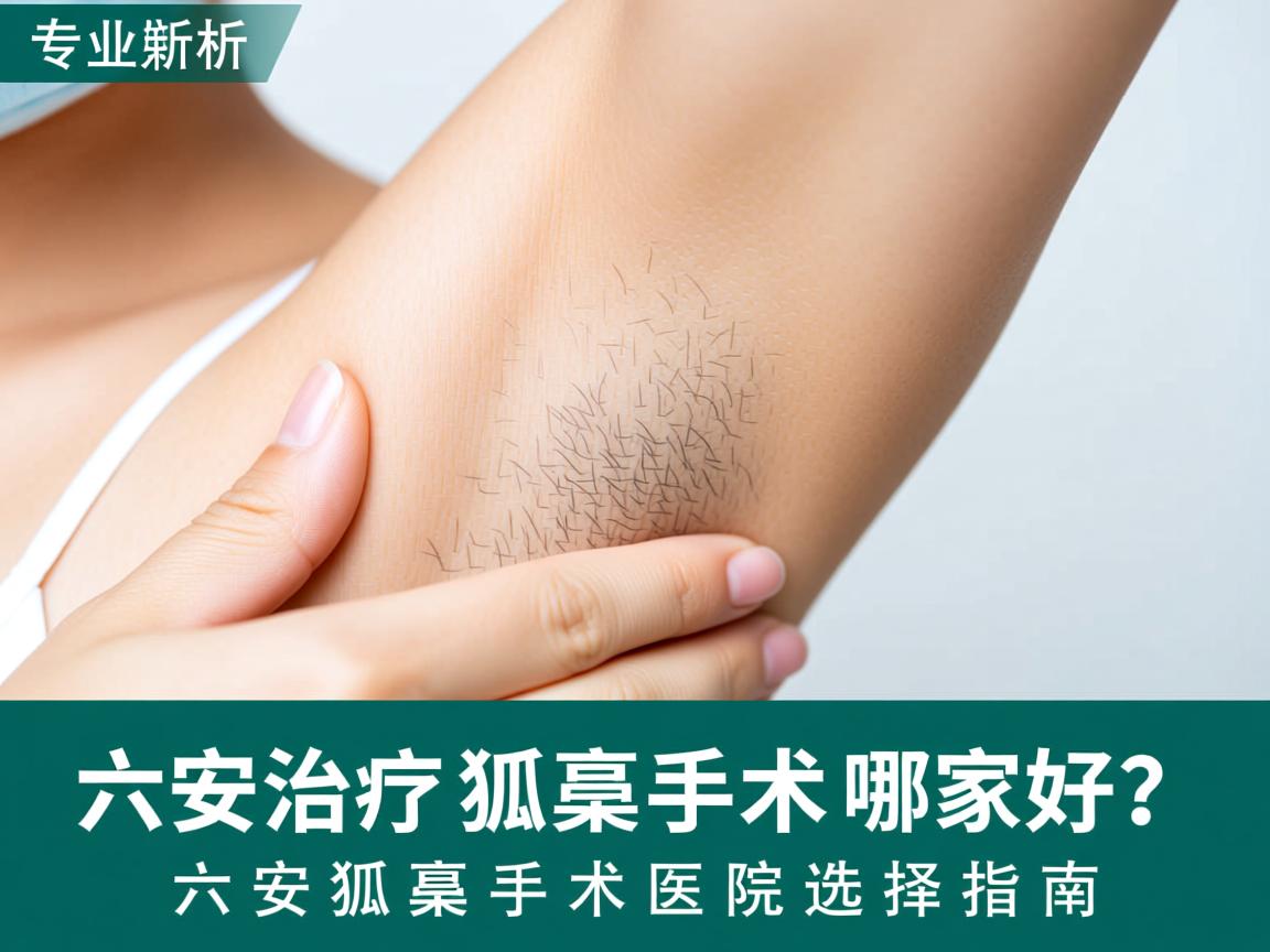 专业解析，六安治疗狐臭手术哪家好？六安狐臭手术医院选择指南