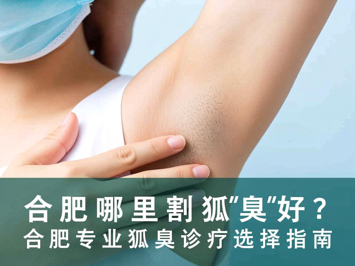 合肥哪里割狐臭好？合肥专业狐臭诊疗选择指南