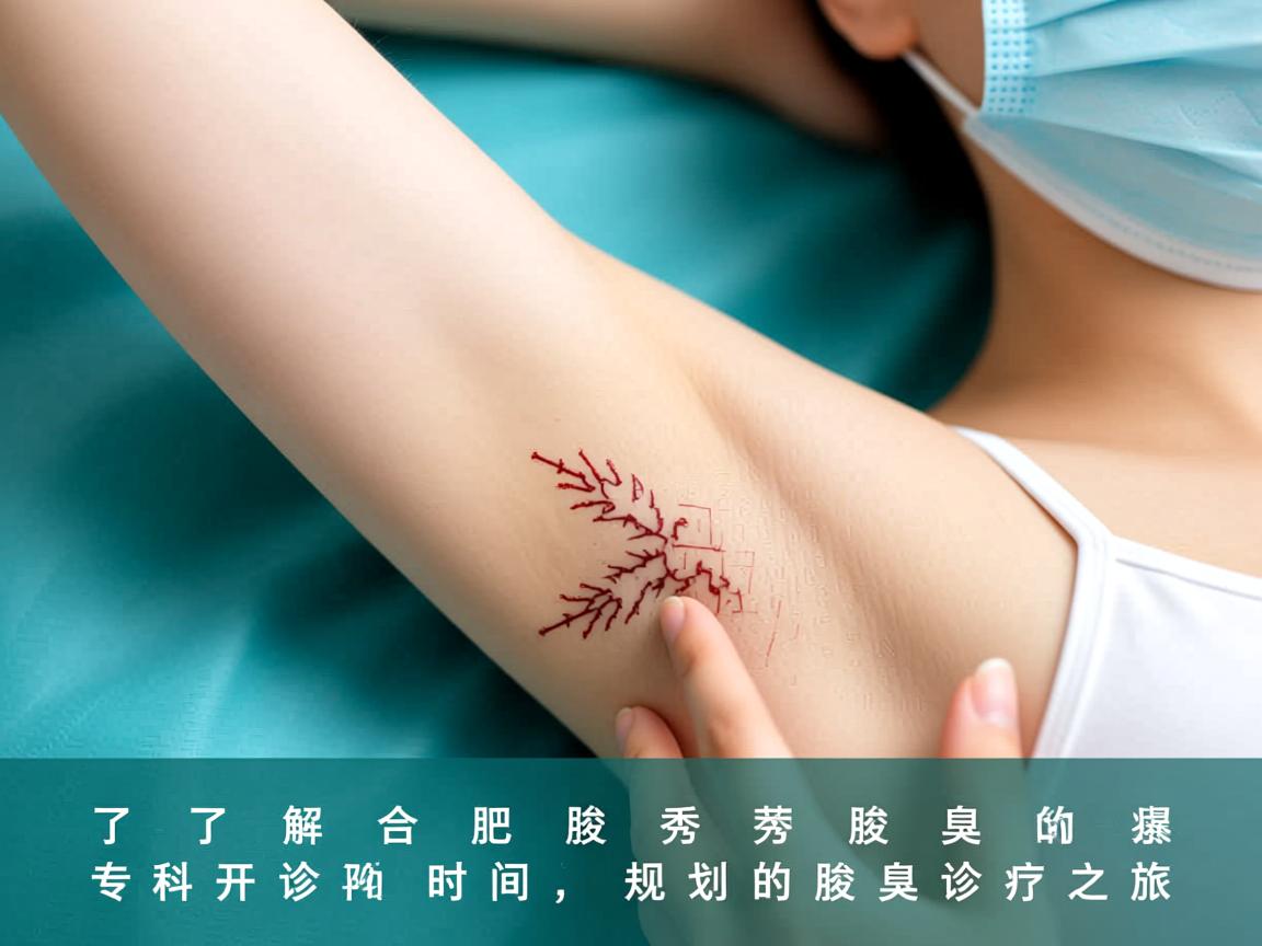了解合肥腋秀腋臭专科开诊时间,规划您的腋臭诊疗之旅 了解合肥腋秀腋臭专科开诊时间,规划您的腋臭诊疗之旅