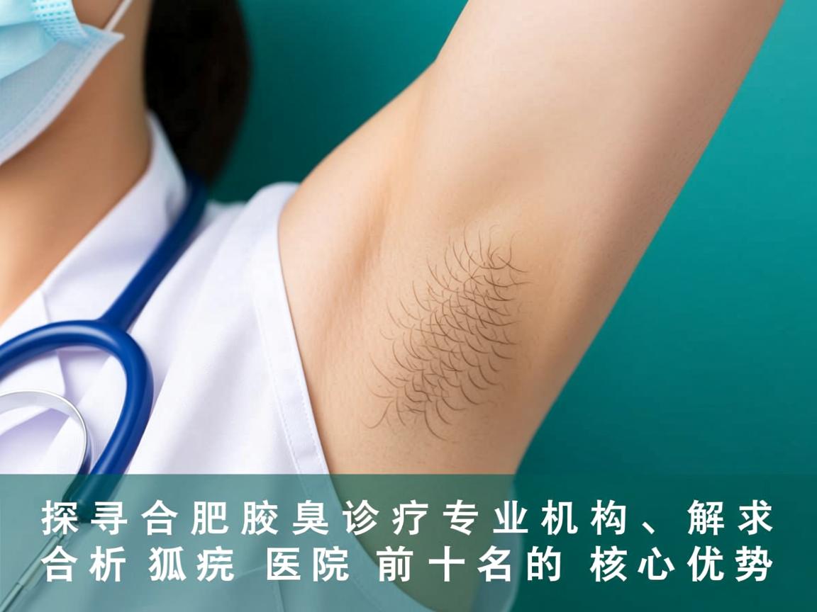 探寻合肥腋臭诊疗专业机构,解析合肥狐臭医院前十名的核心优势 探寻合肥腋臭诊疗专业机构,解析合肥狐臭医院前十名的核心优势