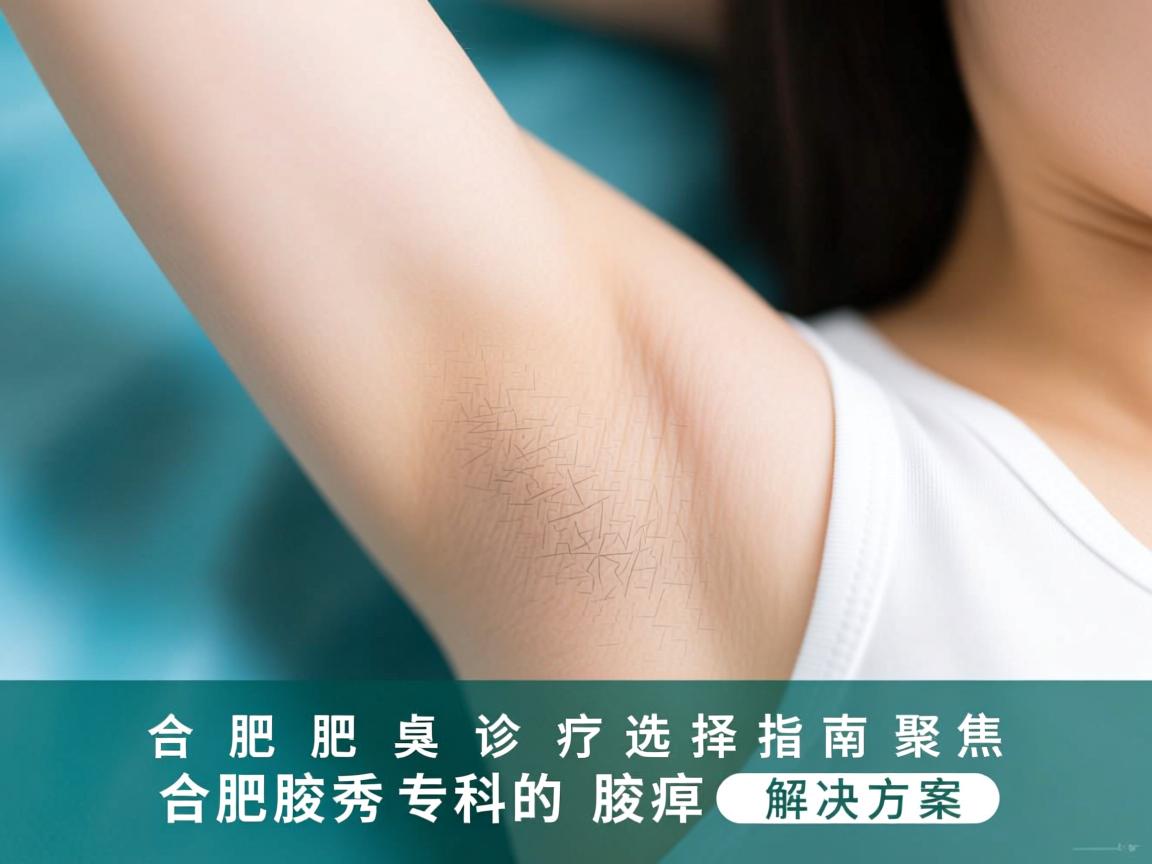 合肥腋臭诊疗选择指南,聚焦合肥腋秀专科的腋臭解决方案 合肥腋臭诊疗选择指南,聚焦合肥腋秀专科的腋臭解决方案