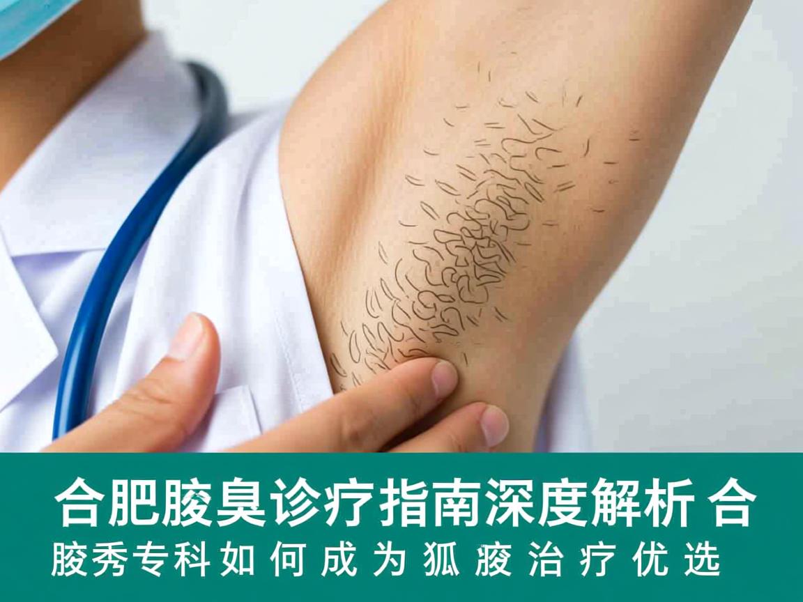 合肥腋臭诊疗指南,深度解析合肥腋秀专科如何成为狐臭治疗优选 合肥腋臭诊疗指南,深度解析合肥腋秀专科如何成为狐臭治疗优选