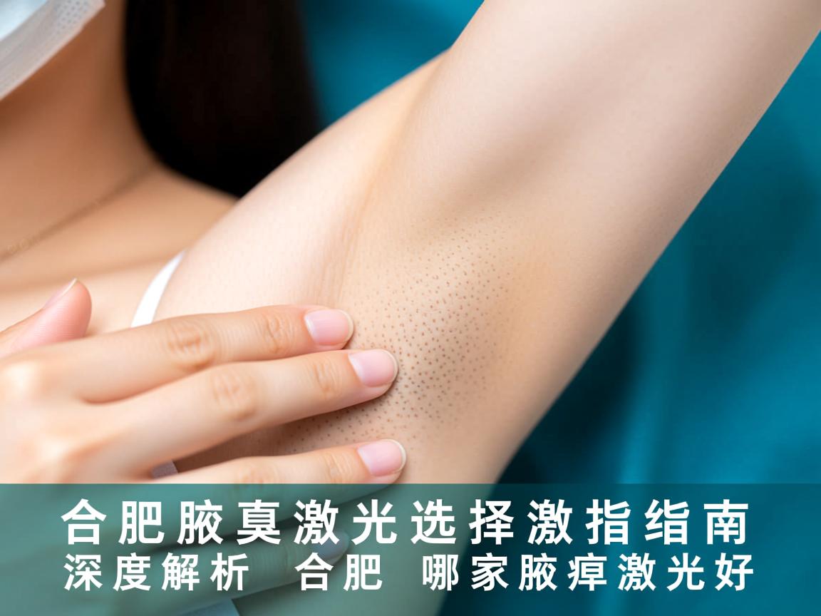 合肥腋臭激光选择指南，深度解析合肥哪家腋臭激光好