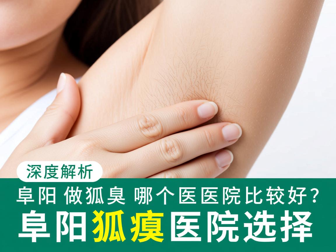 阜阳做狐臭哪个医院比较好？深度解析阜阳狐臭医院选择