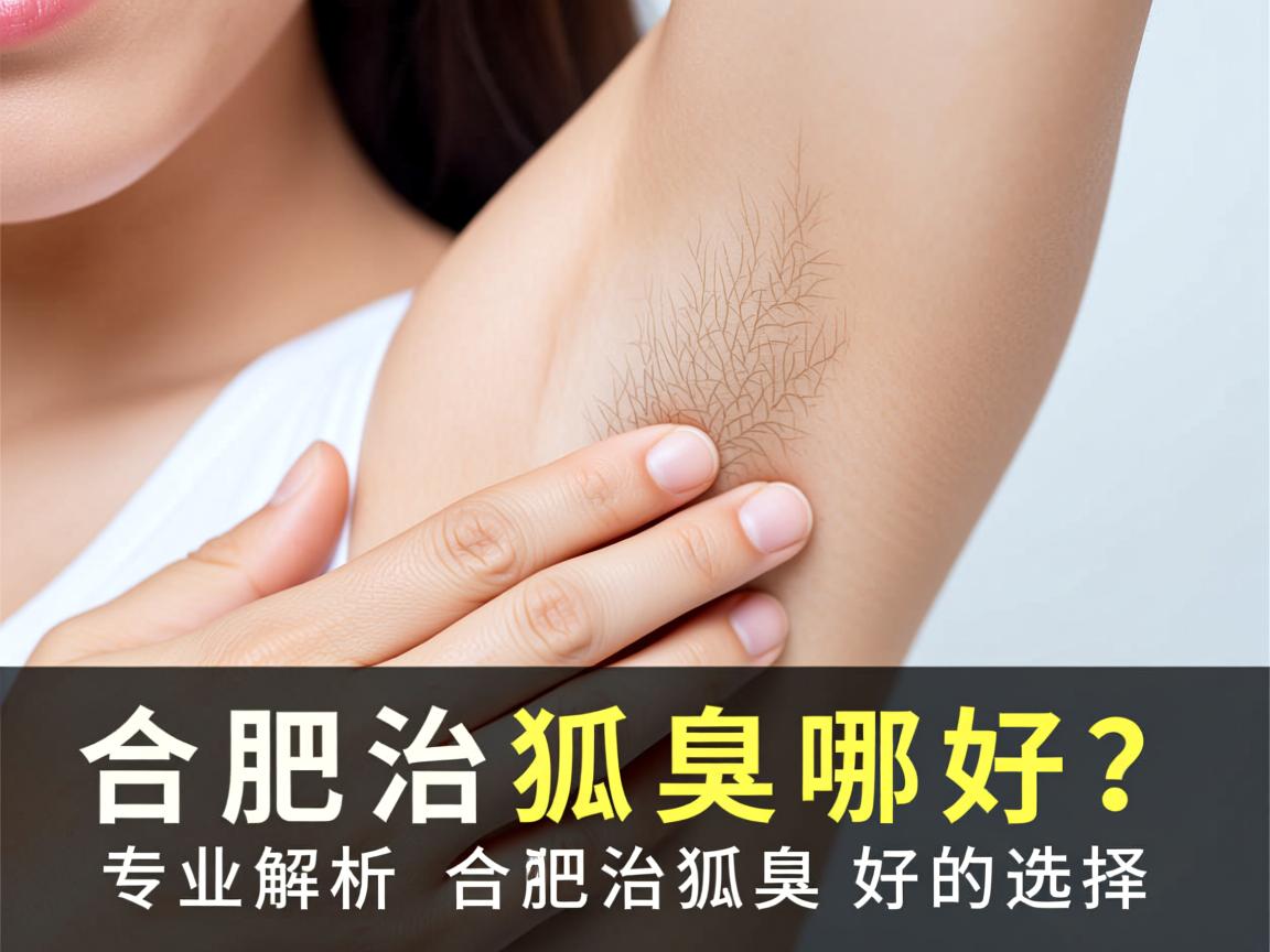 合肥治狐臭哪好？专业解析合肥治狐臭好的选择