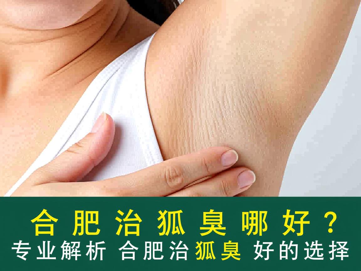 合肥治狐臭哪好？专业解析合肥治狐臭好的选择