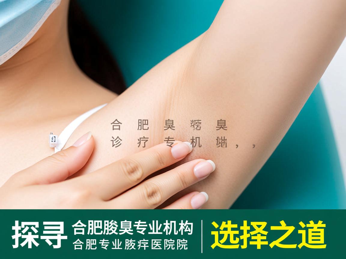 探寻合肥腋臭诊疗专业机构,合肥专业腋臭医院的选择之道 探寻合肥腋臭诊疗专业机构,合肥专业腋臭医院的选择之道