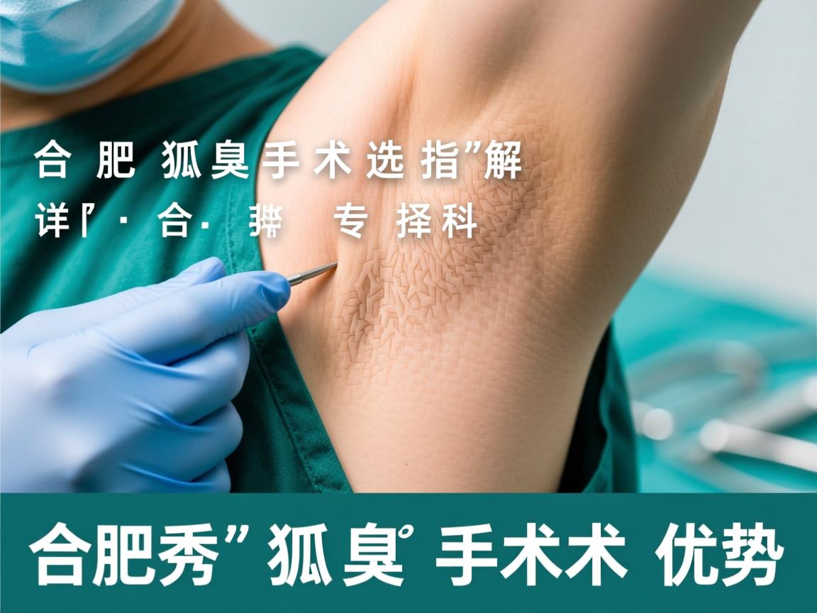 合肥狐臭手术选择指南,详解合肥腋秀专科狐臭手术优势 合肥狐臭手术选择指南,详解合肥腋秀专科狐臭手术优势