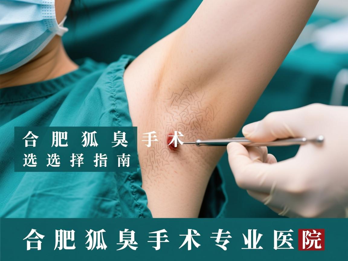 合肥狐臭手术选择指南,详解合肥狐臭手术专业医院 合肥狐臭手术选择指南,详解合肥狐臭手术专业医院