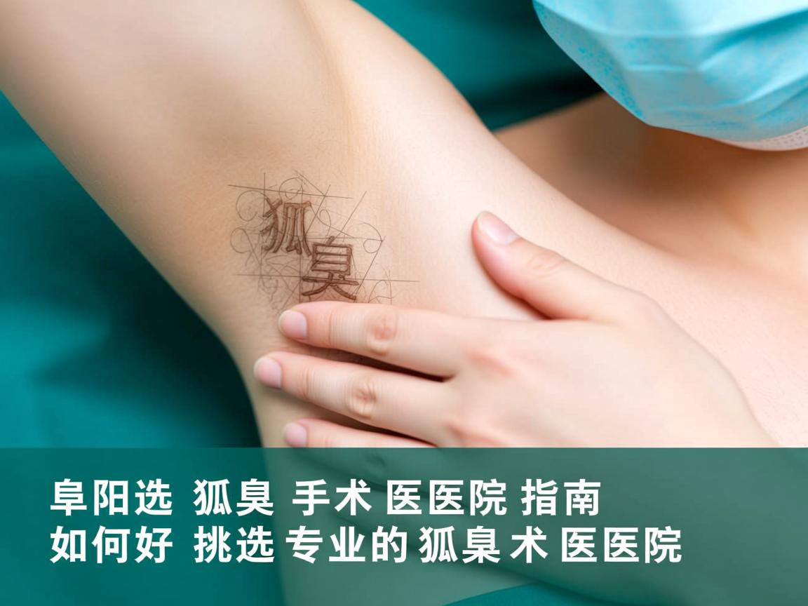 阜阳选择狐臭手术医院指南,如何挑选专业的狐臭术医院 阜阳选择狐臭手术医院指南,如何挑选专业的狐臭术医院