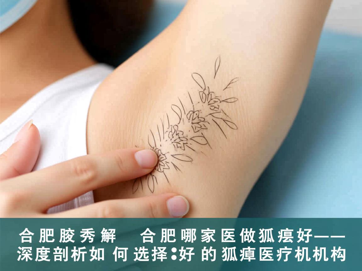 合肥腋秀解析，合肥哪家医做狐臭好，深度剖析如何选择好的狐臭医疗机构