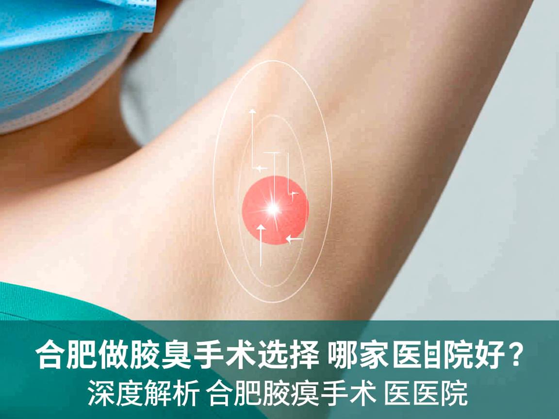 合肥做腋臭手术选择哪家医院好？深度解析合肥腋臭手术医院